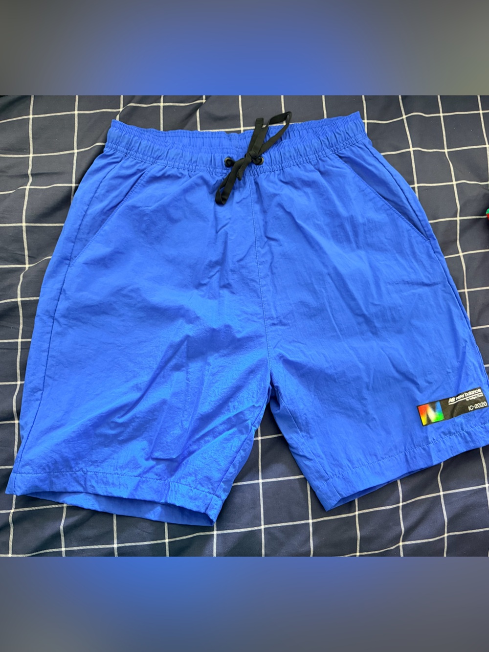 Men's Blue Shorts - New Balance